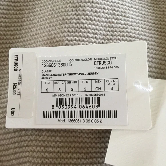 MaxMara Etrusco Wool Cashmere Turtleneck Maglia Pullover Sweater - Picture 11 of 12